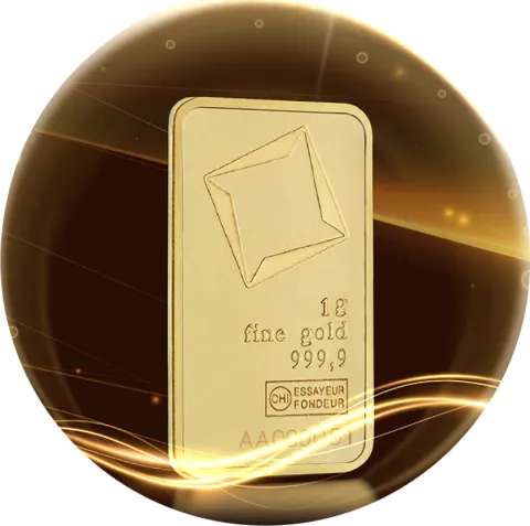 Lingou de aur 1g